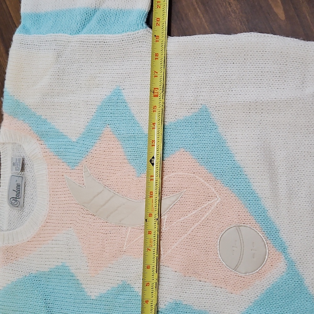 Vintage 80s Andene Pastel Sweater - Picture 4 of 12